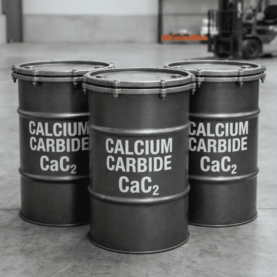 Calcium carbide drums